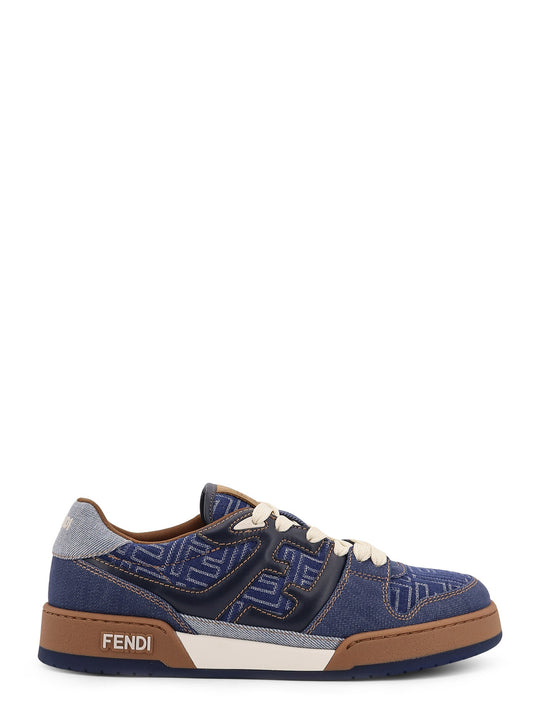 Fendi Match Denim Sneakers