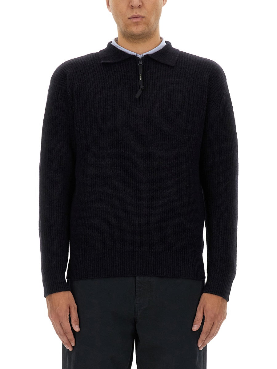 Aspesi Sweaters - Blue | Wanan Luxury