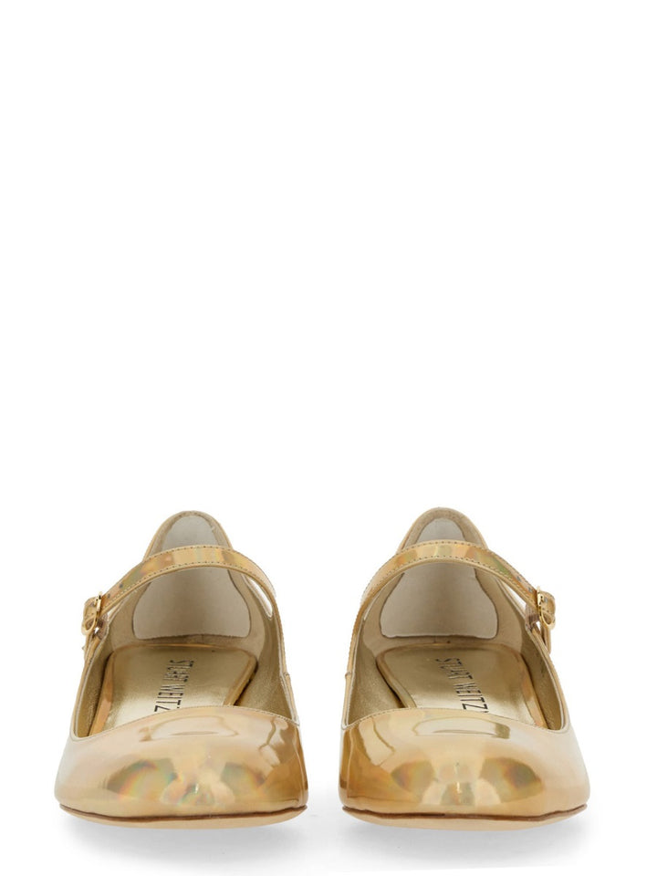 Stuart Weitzman pumps - Gold | Wanan Luxury