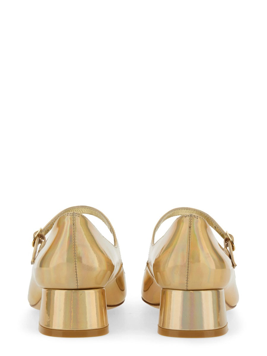 Stuart Weitzman pumps - Gold | Wanan Luxury