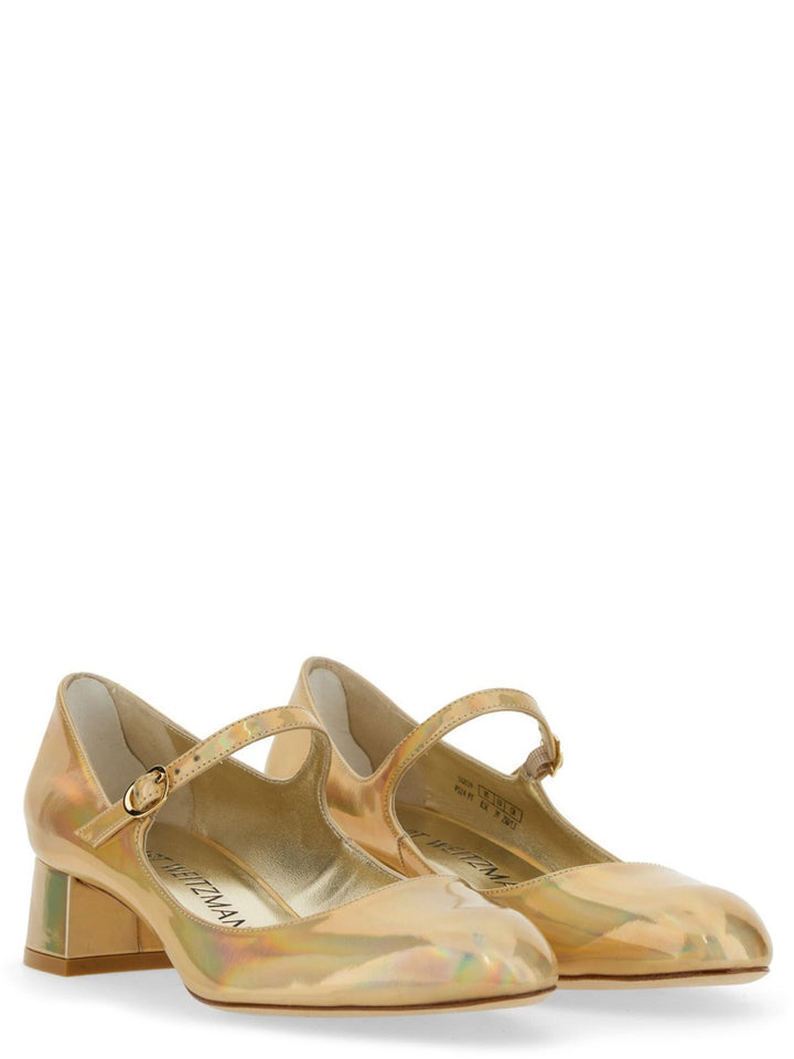 Stuart Weitzman pumps - Gold | Wanan Luxury