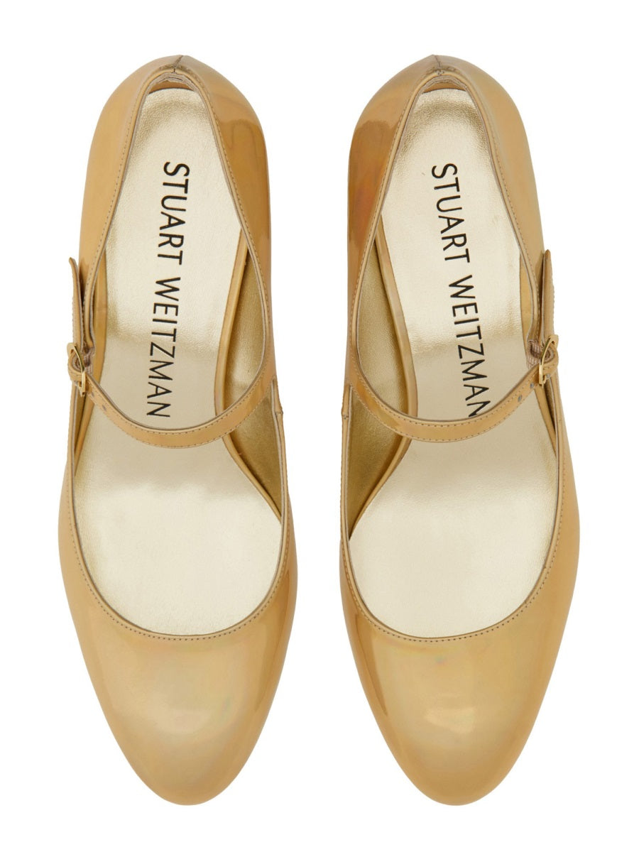Stuart Weitzman pumps - Gold | Wanan Luxury