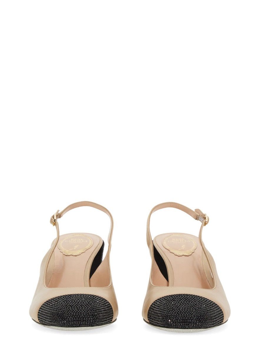 René Caovilla pumps - Beige | Wanan Luxury