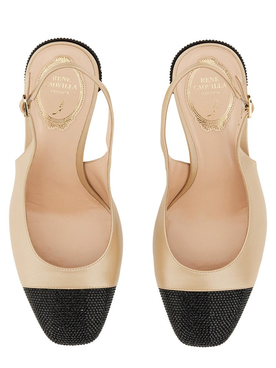 René Caovilla pumps - Beige | Wanan Luxury