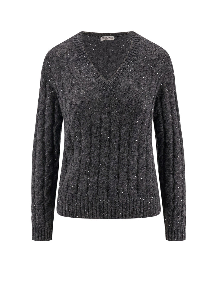 Brunello Cucinelli Sweaters - Blacks and greys | 58428ed79bb9386b3401b9cae1cb4474faf82a42