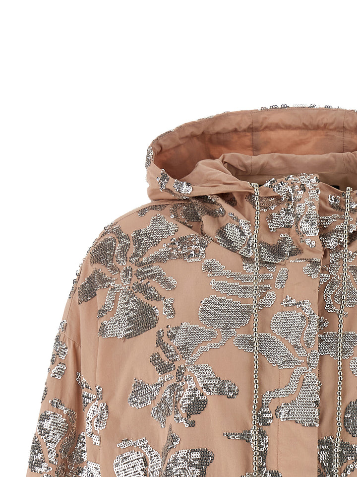 Pinko Maracuja Puffer Jackets - Pink | 2787e2649bb93b0c45e5587767ebd9a0b3f6fced