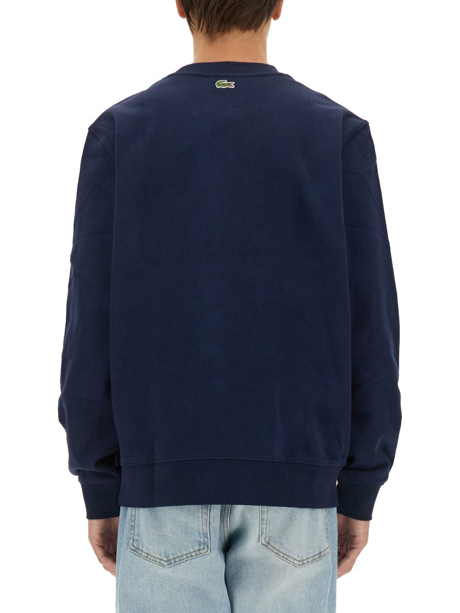 Lacoste Sweatshirts - Blue | Wanan Luxury
