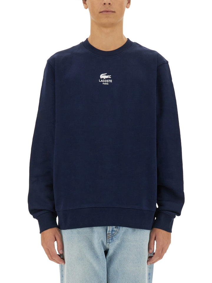 Lacoste Sweatshirts - Blue | Wanan Luxury