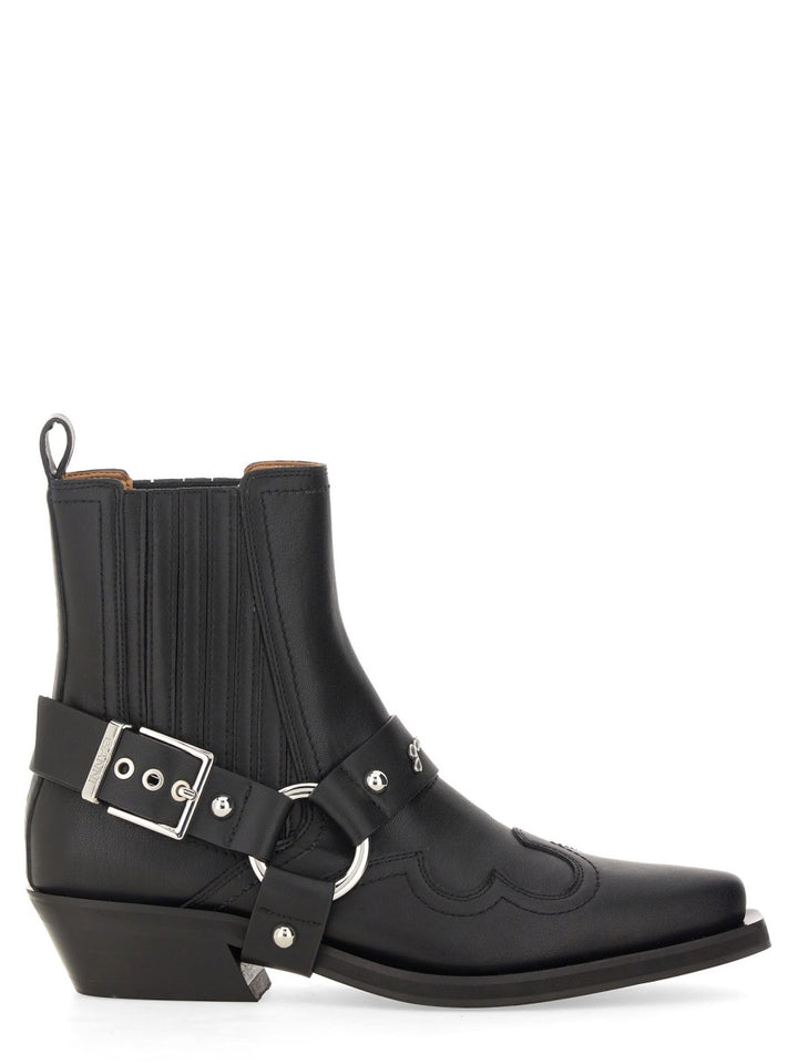Ganni Boots - Black | Wanan Luxury