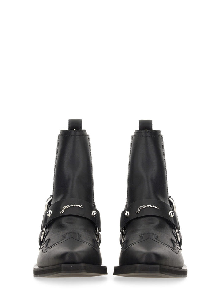 Ganni Boots - Black | Wanan Luxury