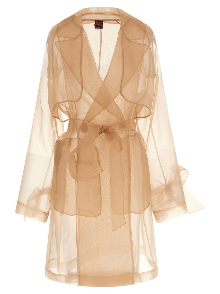 Pinko Cocco Coats and Trench Coats - Pink | ef0e3495cfa59ea400be66c50cf20c5a68800aeb