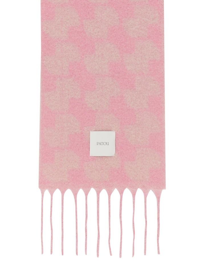 Patou Scarves & Gloves - Pink | Wanan Luxury