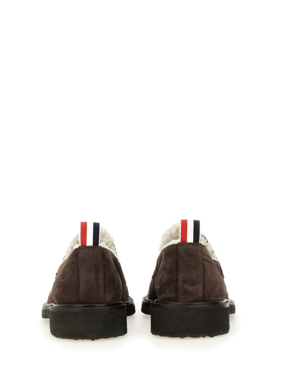 Thom Browne Loafers - Brown | Wanan Luxury