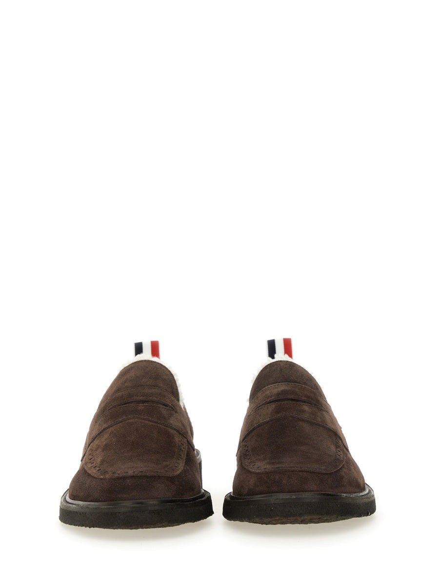 Thom Browne Loafers - Brown | Wanan Luxury