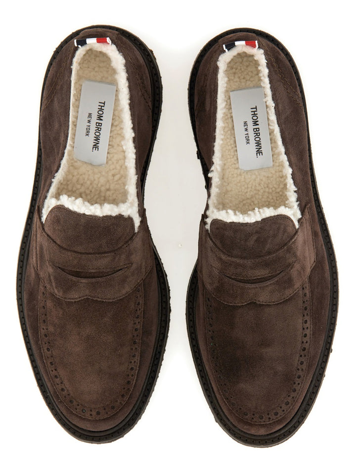 Thom Browne Loafers - Brown | Wanan Luxury