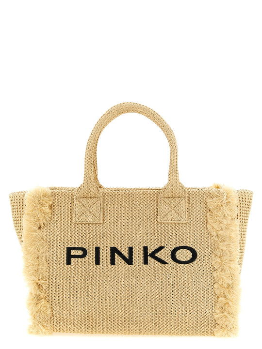 Beach Tote Bag Beige