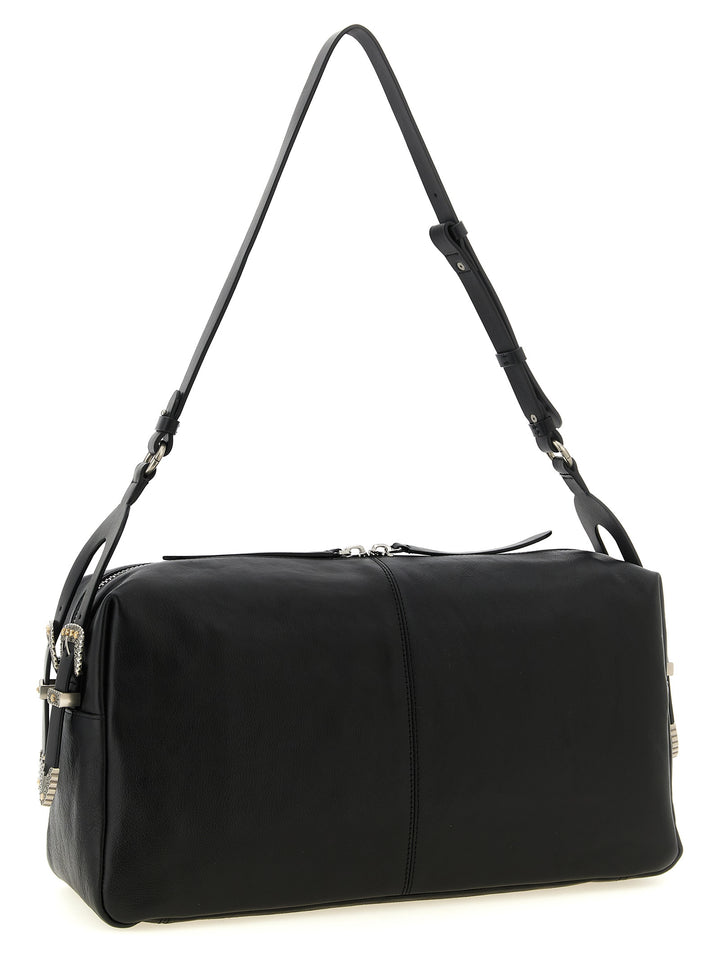 Pinko Keeper Shoulder Bags - Black | d51fe5d0218384ff0ed95ae4d3e8a2aa150bb629