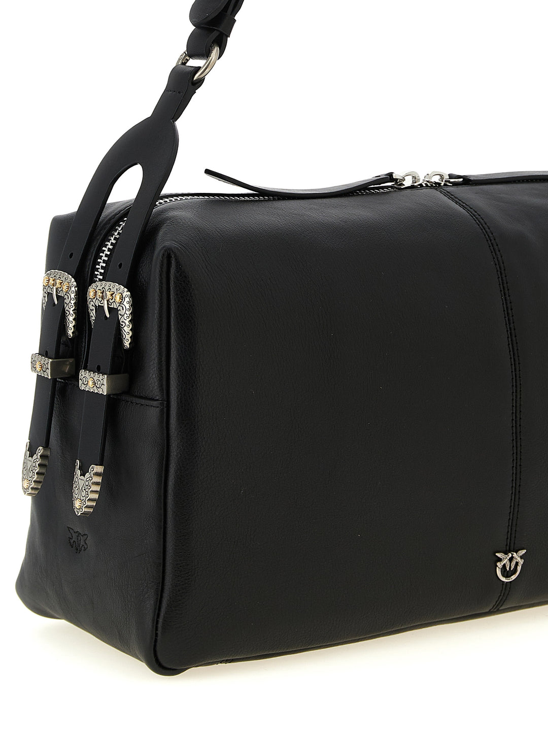 Pinko Keeper Shoulder Bags - Black | 813611ade1e259afadd2a1c59855d1e6eeb3db74