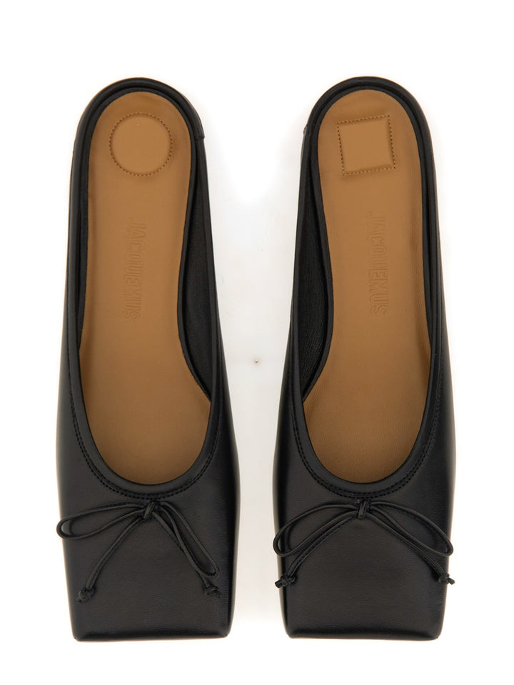Jacquemus Flat Shoes - Black | Wanan Luxury