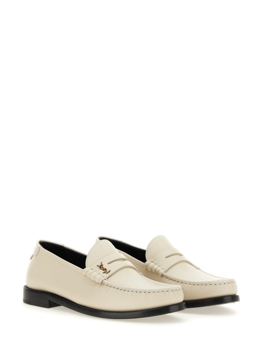 Saint Laurent Loafers - Beige | Wanan Luxury