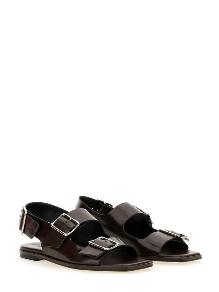 Aeyde Sandals - Brown | Wanan Luxury
