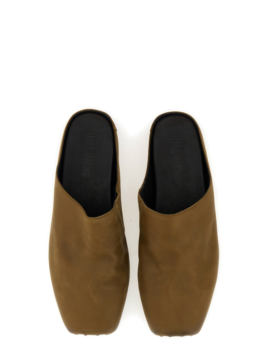 Uma Wang Sandals - Green | 9921959e09674f04cb33264af8cb2823a4c3d957