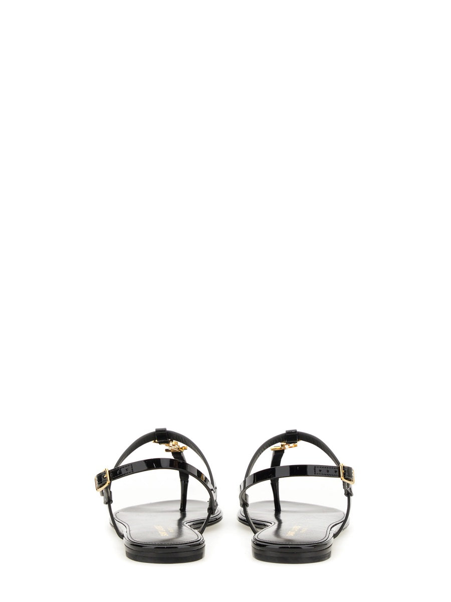 Saint Laurent Sandals - Black | Wanan Luxury
