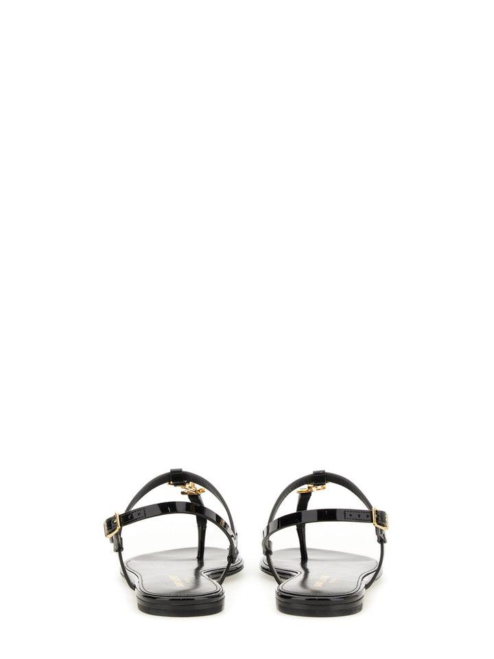 Saint Laurent Sandals - Black | Wanan Luxury
