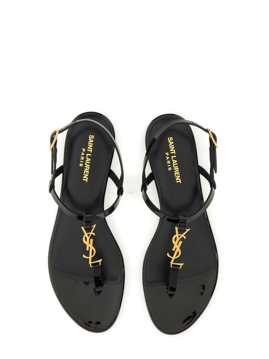 Saint Laurent Sandals - Black | Wanan Luxury
