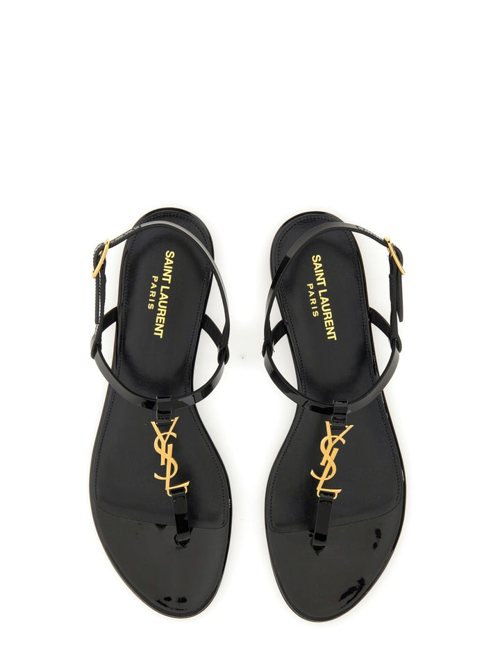 Saint Laurent Sandals - Black | Wanan Luxury