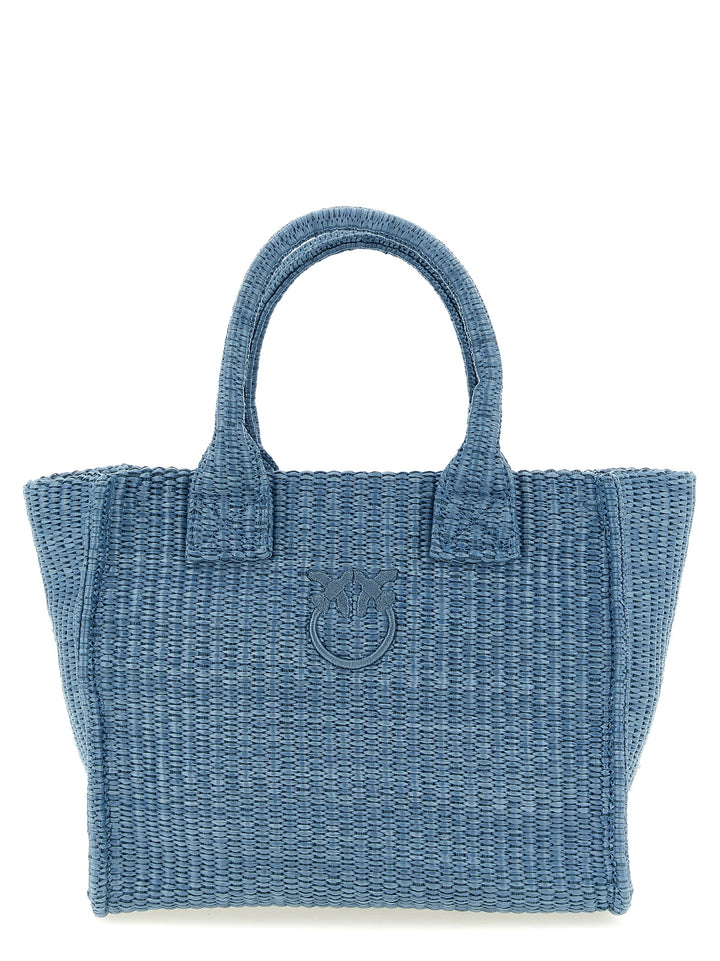 Pinko Beach Tote Bag - Light Blue | 95f955e1760b4b78a558efe91cf65a0a7b81e7cd