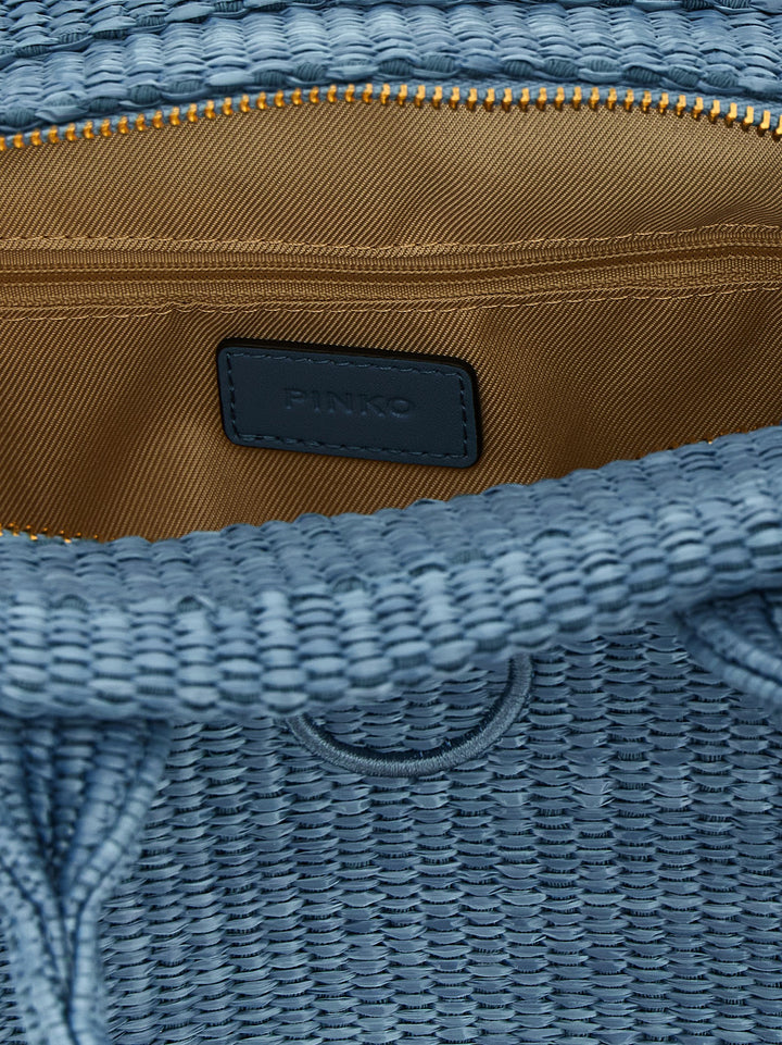 Pinko Beach Tote Bag - Light Blue | 7680a5f3a074009e8ec88fbbf0467523fe5edef7