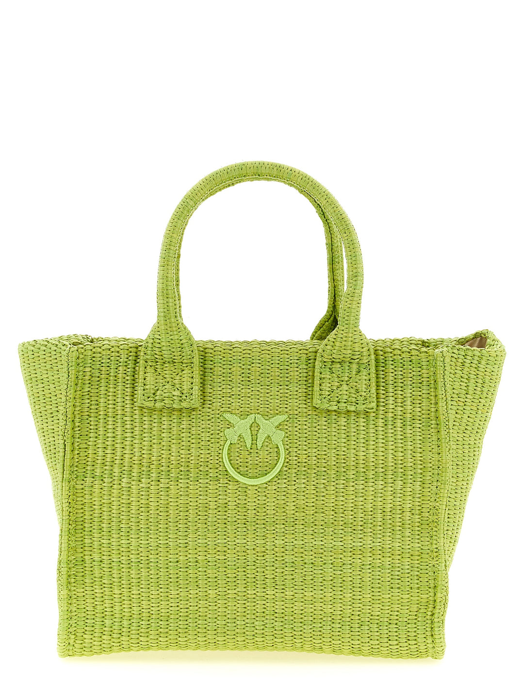 Pinko Beach Tote Bag - Green | 3ee811b07759b4335761b11c0e6053268197843b