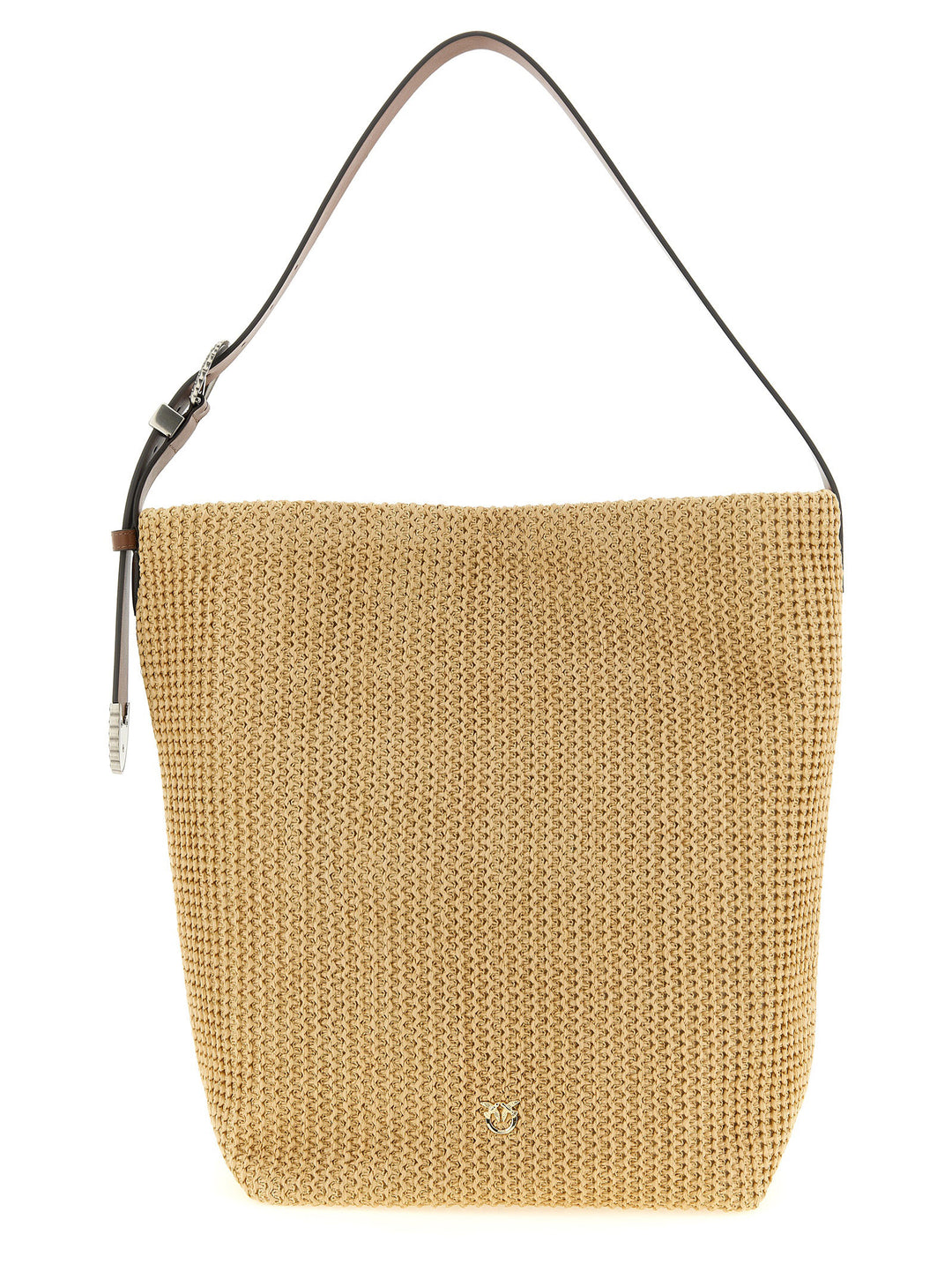 Pinko Raffia Bucket Shoulder Bags - Multicolor | 11db448a1627b34037139c55baad68ebe6def139