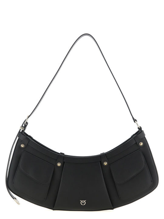 Pocket Body Shoulder Bags Black