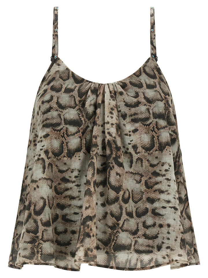 Pinko Udine Tops - Gray | f01dcd84b4bc7105c1c38382cf3eb24e3abb151e