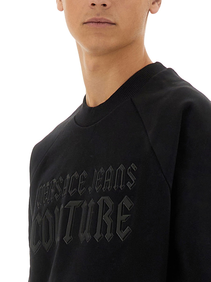 Versace Jeans Couture Sweatshirts - Black | Wanan Luxury