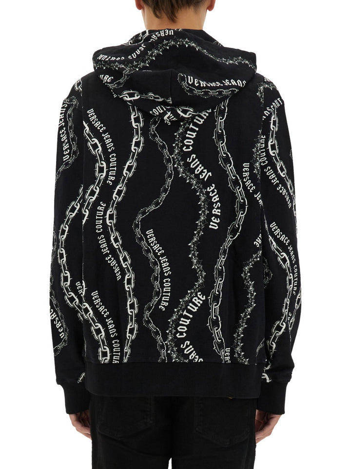 Versace Jeans Couture Sweatshirts - Black | Wanan Luxury