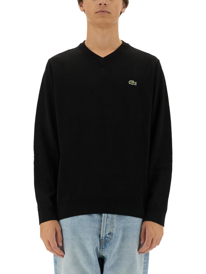 Lacoste Sweatshirts - Black | Wanan Luxury