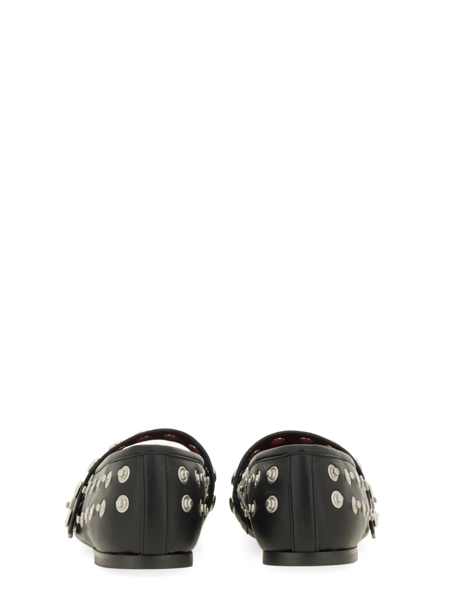 Stella McCartney Flat Shoes - Black | Wanan Luxury