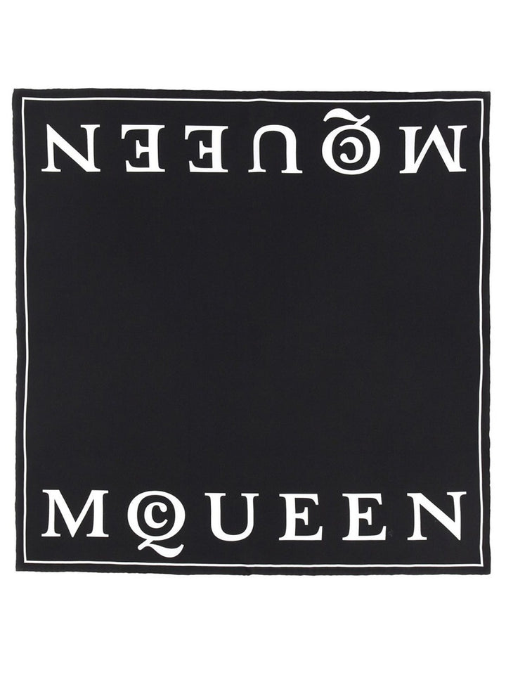 Alexander McQueen Scarves & Gloves - Black | Wanan Luxury