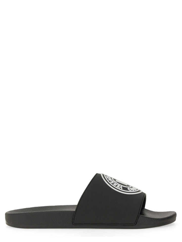 Versace Jeans Couture Sandals - Black | Wanan Luxury