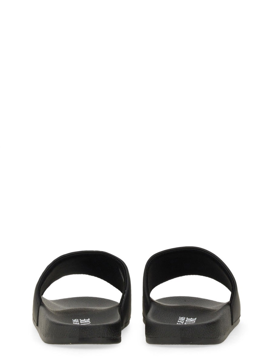 Versace Jeans Couture Sandals - Black | Wanan Luxury