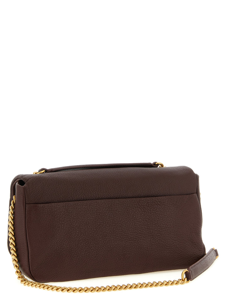 Pinko Love Birds Shoulder Bags - Brown | 7b4b90270bdd0b7111830e03e9bf0ae39a02c389