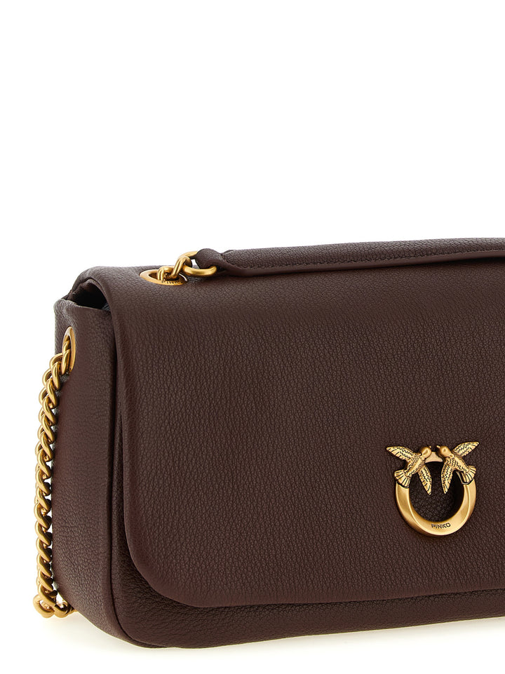 Pinko Love Birds Shoulder Bags - Brown | eb9af635f8be9776ce47d42a78e0b1dba6de235a