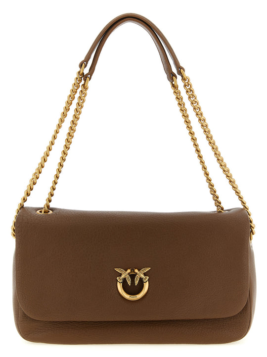 Love Birds Shoulder Bags Brown