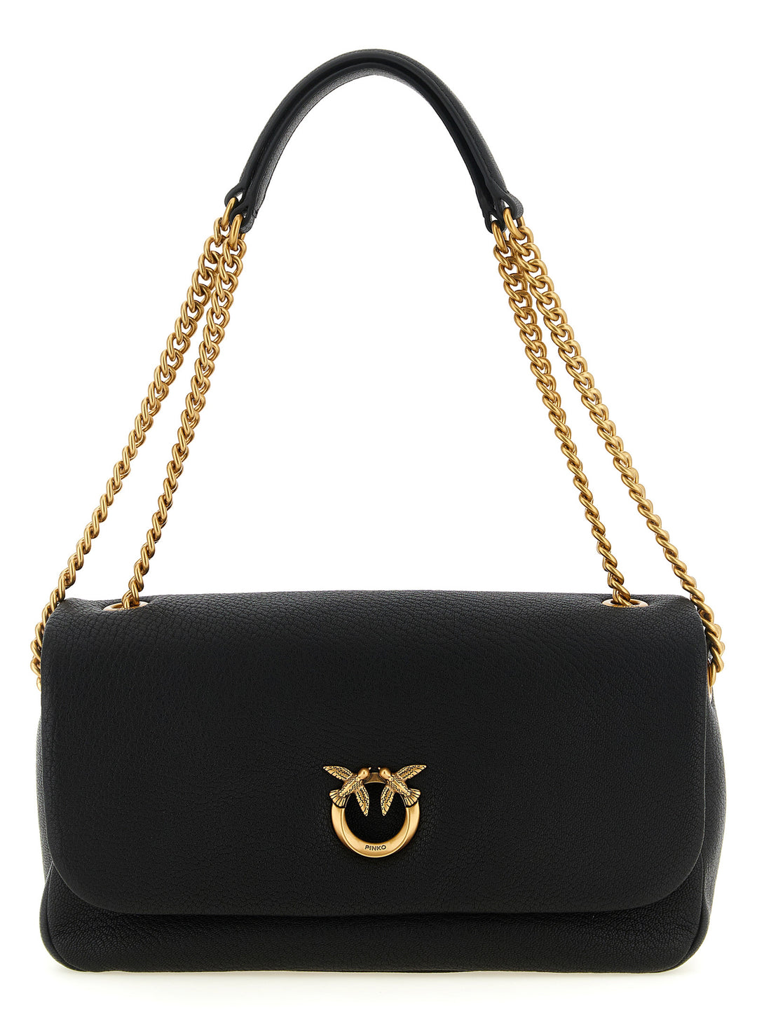 Pinko Love Birds Shoulder Bags - Black | c6ff9b04bdc84d2c90878e37e92325eb7918c1c0