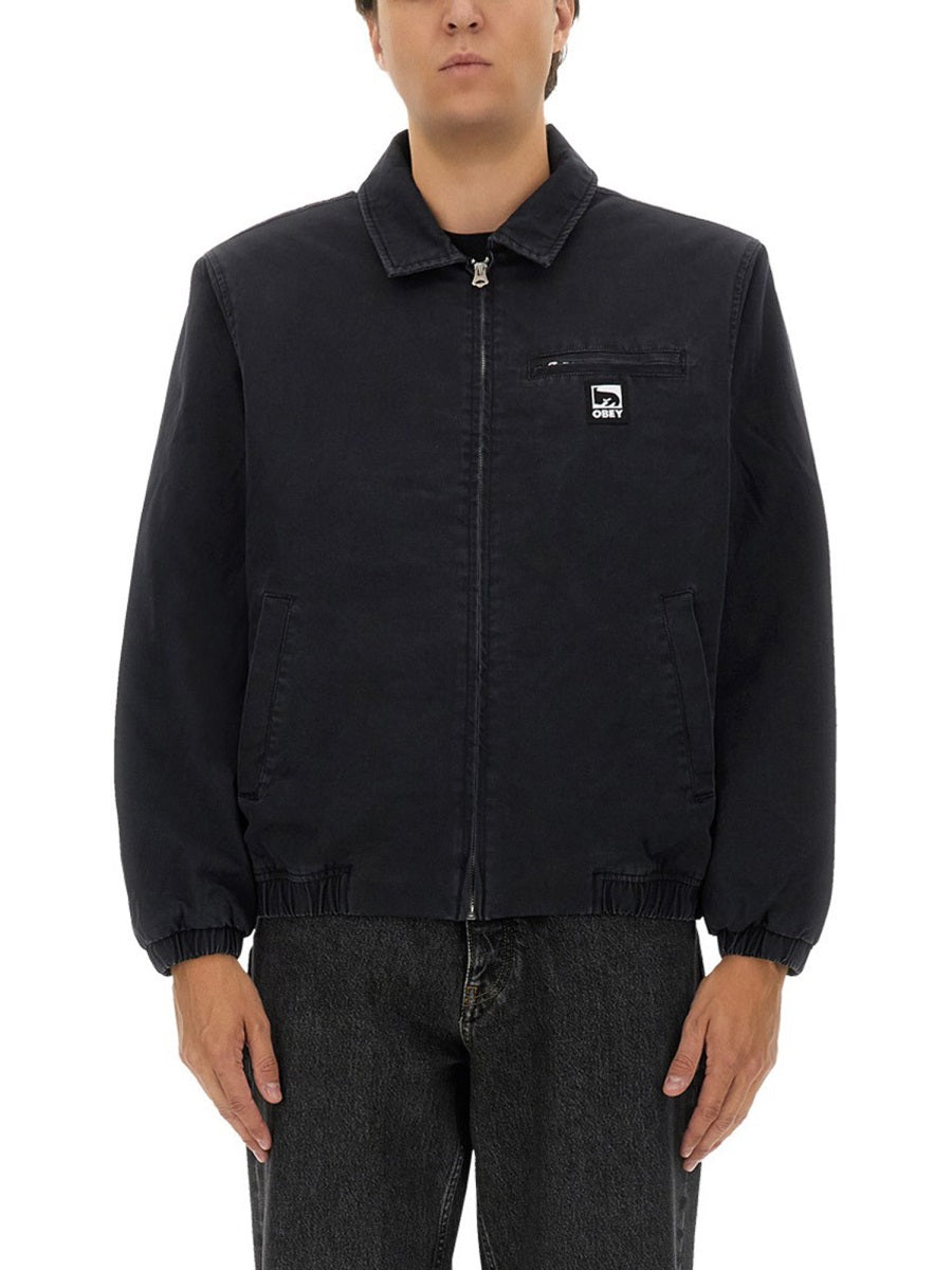 Obey Jackets - Black | Wanan Luxury