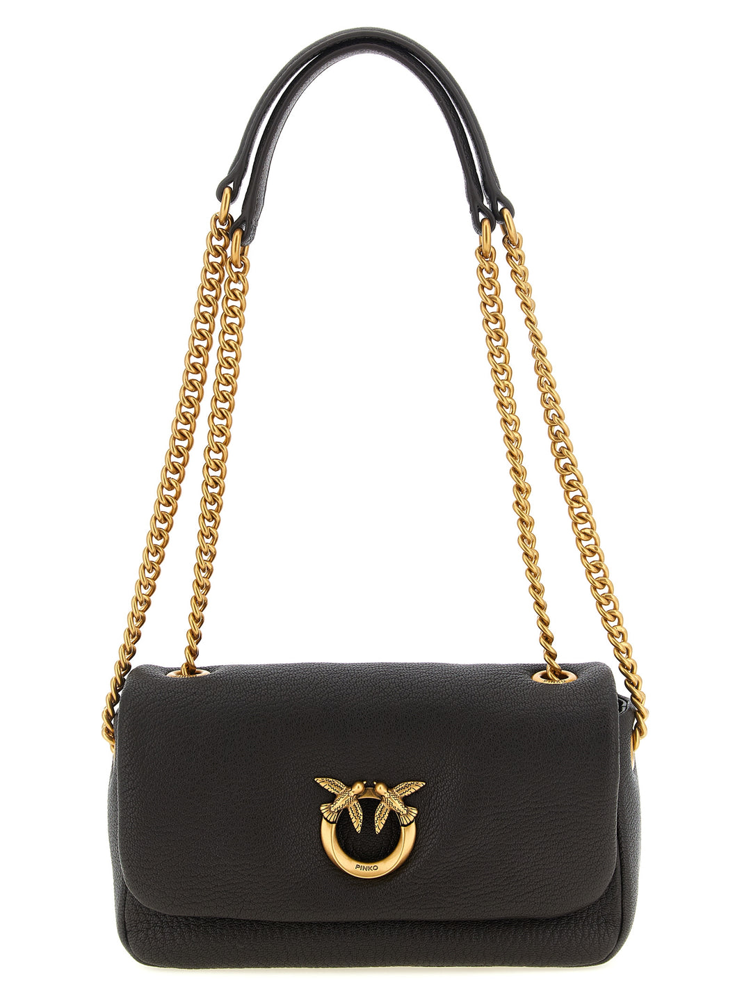 Pinko Love Bag Crossbody Bags - Brown | e933e9adb4e9e4e5e3be056524f0c739abb86db5