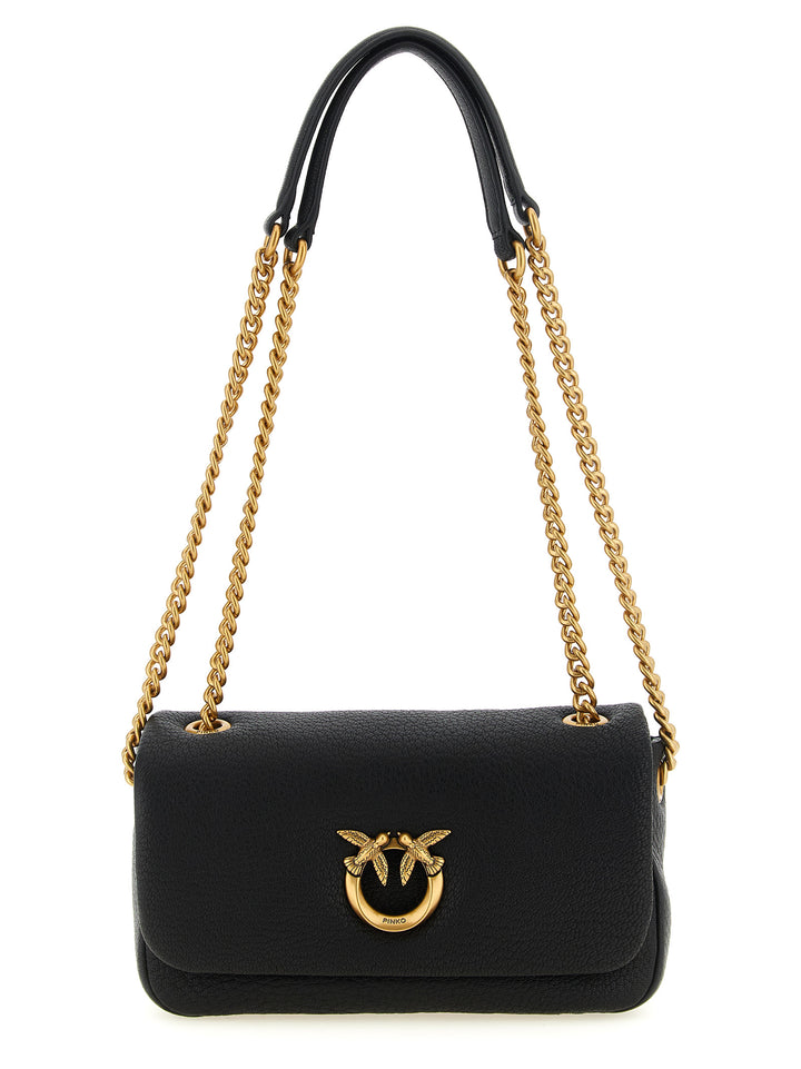 Pinko Love Birds Shoulder Bags - Black | 546801f831c88fe64c1e85036e9b36a8a00ec3eb